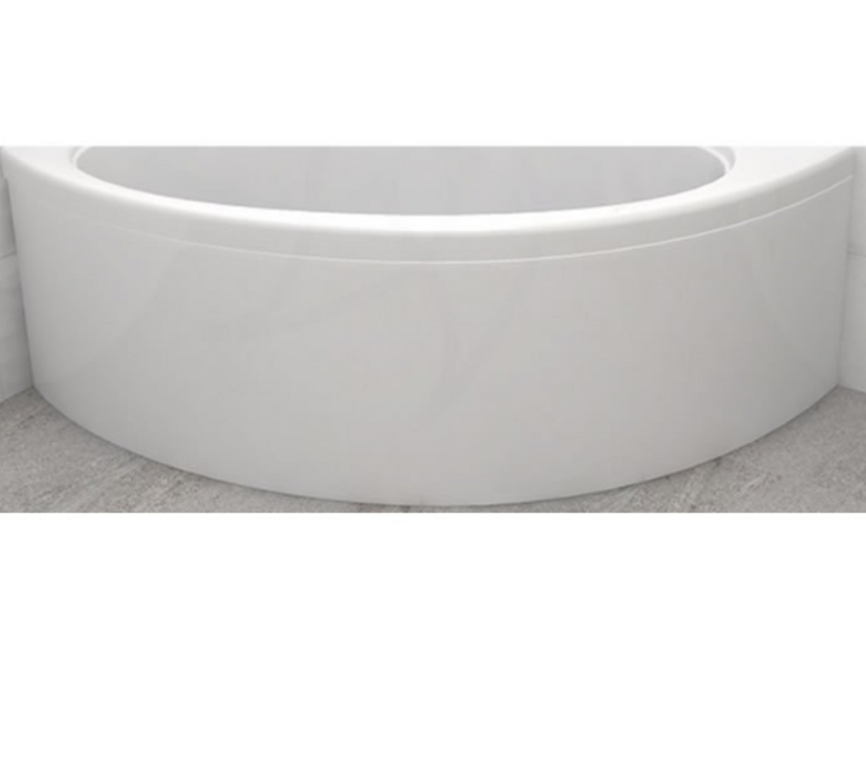 Carron Affinity Corner Bath Panel 1550x540mm - White Gloss (02262)