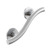 AKW 1200 Series Curved Satin Stainless Steel Grab Rail – Choice of Length, photo 2