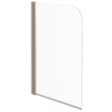 AKW Curved Top Bath Shower Screen