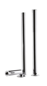 Nuie Bath Legs with Adjustable Shrouds – Chrome