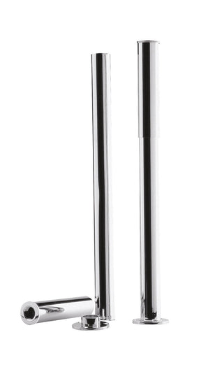 Nuie Bath Legs with Adjustable Shrouds – Chrome