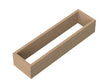 Nuie Straight Bamboo Furniture Drawer Organiser – Light Fawn, photo 2