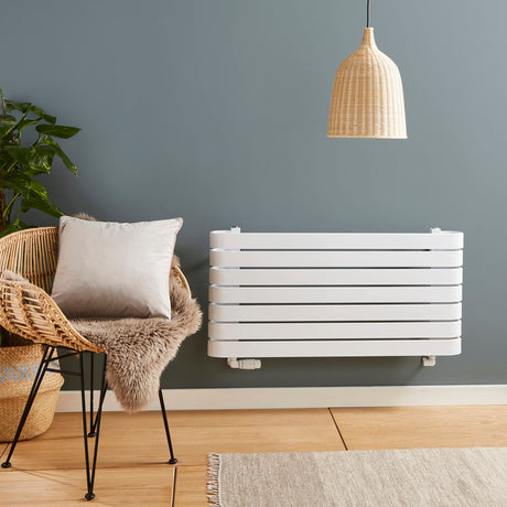 Kartell K-VIT Denver designer radiator in white gloss