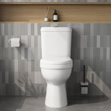 Nuie Accessible Comfort Height Close Coupled Toilet – White