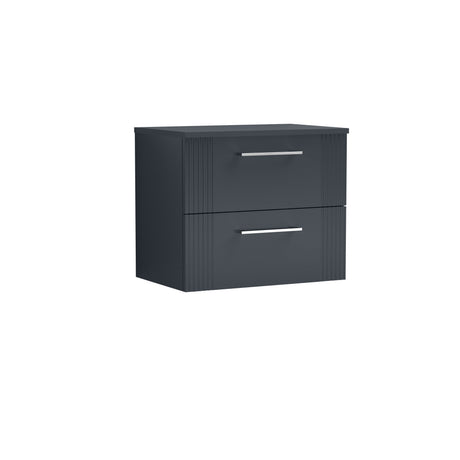 Nuie Deco 2 Drawer Wall Hung Vanity Unit With Worktop – 600mm, 800mm & 1200mm, photo 8