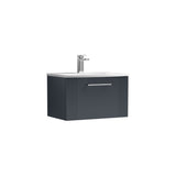 Nuie Deco 1 Drawer Wall Hung Vanity Unit With Basin – 500mm, 600mm & 800mm, photo 9