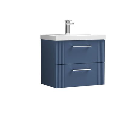 Nuie Deco 2 Drawer Wall Hung Vanity Unit With Basin – 500mm, 600mm & 800mm, photo 5