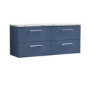 Nuie Deco 1200mm 4 Drawer Wall Hung Vanity Unit With Worktop, photo 5