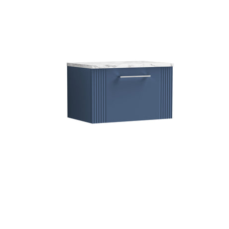 Nuie Deco 1 Drawer Wall Hung Vanity Unit With Worktop – 600mm & 800mm, photo 5