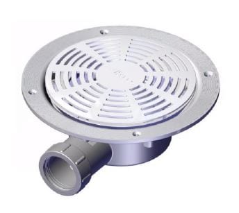 AKW Low Height Wet Room Waste with Tuff Form Adaptor – Choice of DW90 Dry or GW90-2 Wet, Tiled or Vinyl, photo 2