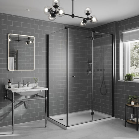 Multipanel Tile Dust Grey Metro Bathroom Wall Panel 2400 x 598mm – Matt, photo 2