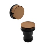 Nuie Easy Clean Push Button Bath Waste – Brushed Bronze or Brushed Pewter