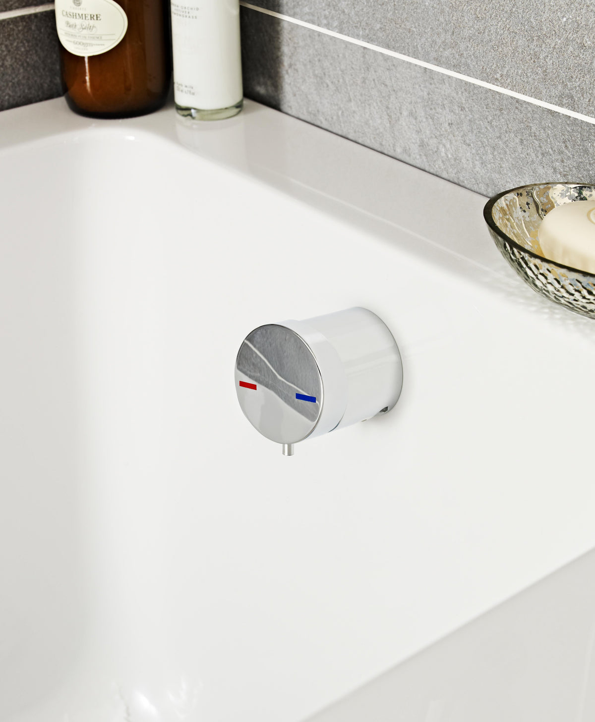 Nuie Freeflow Bath Filler – Chrome