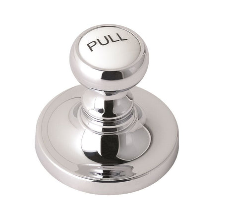 Nuie Pop Up Basin Waste – Chrome White, photo 3