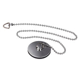 Nuie Bath Plug With Chain Bath Waste – 42mm High – Chrome