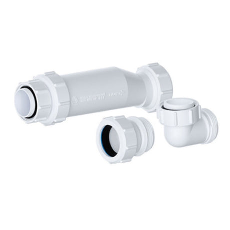 Nuie Waste Trap For Furniture Basins – White