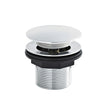 Nuie Push Button Bath Waste - No Overflow – Chrome