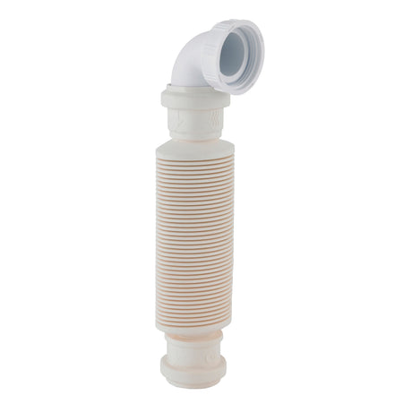 Nuie Fast Flow Basin Waste Trap For Furniture – White