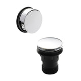 Nuie Easy Clean Push Button Bath Waste – Chrome or Brushed Brass