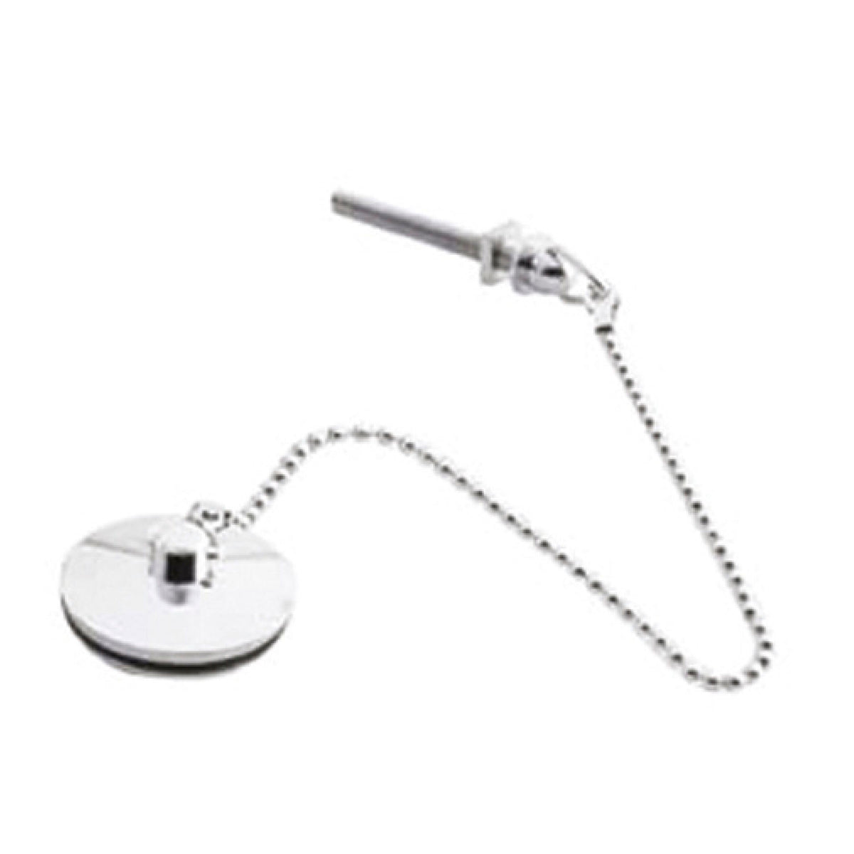 Nuie Plug With Chain Basin Waste – 38mm High – Chrome