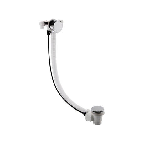 Nuie Freeflow Bath Filler – Chrome, photo 2