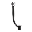 Nuie Bath Plug With Chain Bath Waste – 62mm High – Chrome