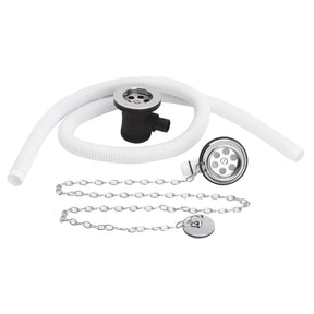 Nuie Plug With Chain Bath Waste – Chrome
