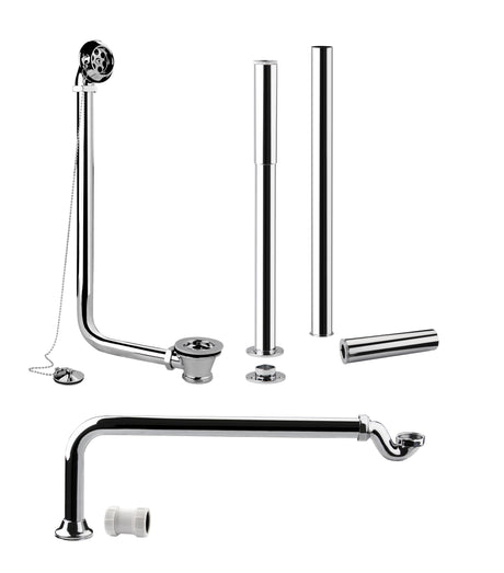 Nuie Plug With Chain Bath Waste – Chrome