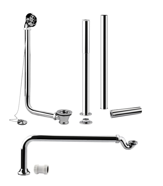 Nuie Plug With Chain Bath Waste – Chrome