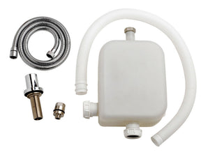 Nuie Deck Shower Kit – Chrome