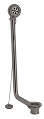 Nuie Exposed Retainer Bath Waste – Brushed Pewter or Brushed Brass