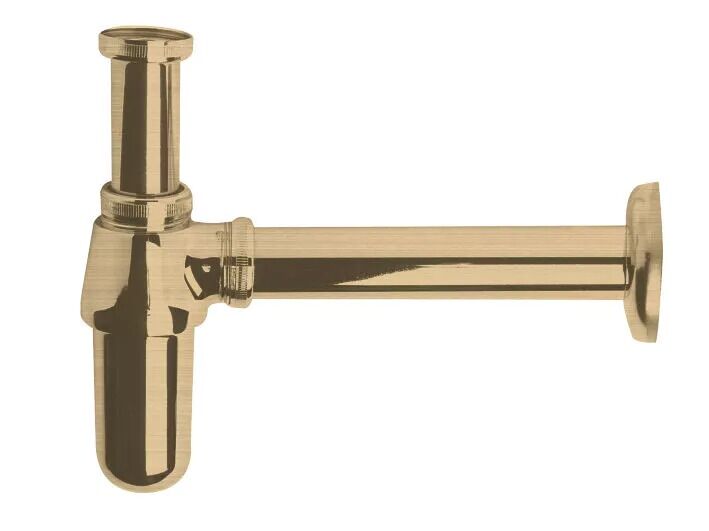 Nuie Basin Waste – Brushed Pewter or Brushed Brass, photo 2