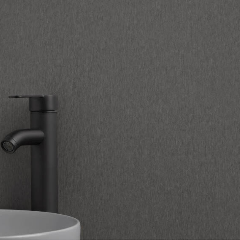 Selkie Eclipse Grey Square Edge Matte MDF Wall Panel (2420 x 1200 x 11 mm)