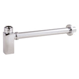 Nuie 300mm Square Bottle Trap - Extension – Chrome, Black or Brushed Brass