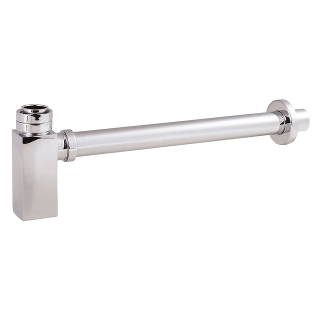 Nuie 300mm Square Bottle Trap - Extension – Chrome, Black or Brushed Brass