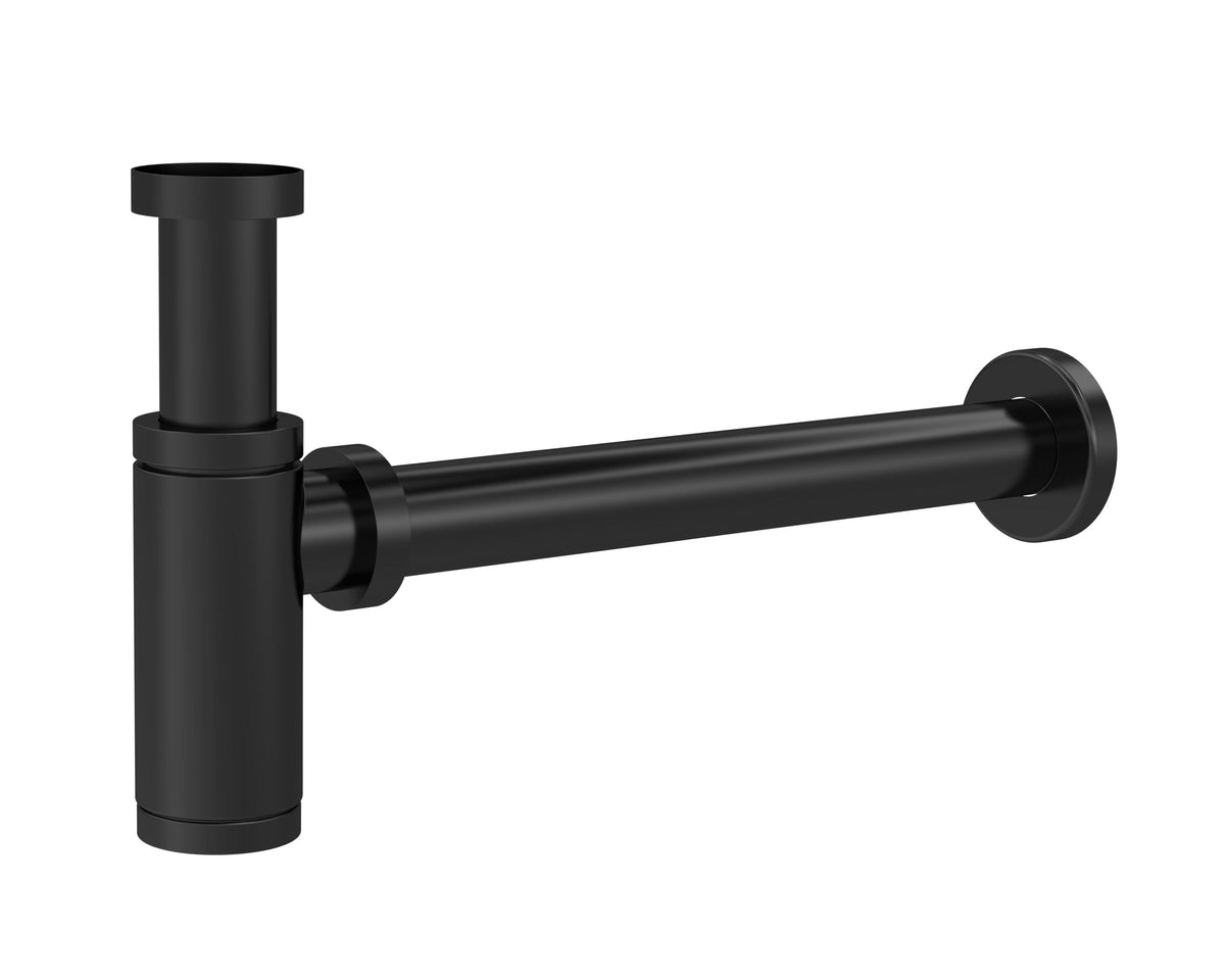 Nuie 300mm Round Bottle Trap - Extension – Chrome, Black or Brushed Brass, photo 2