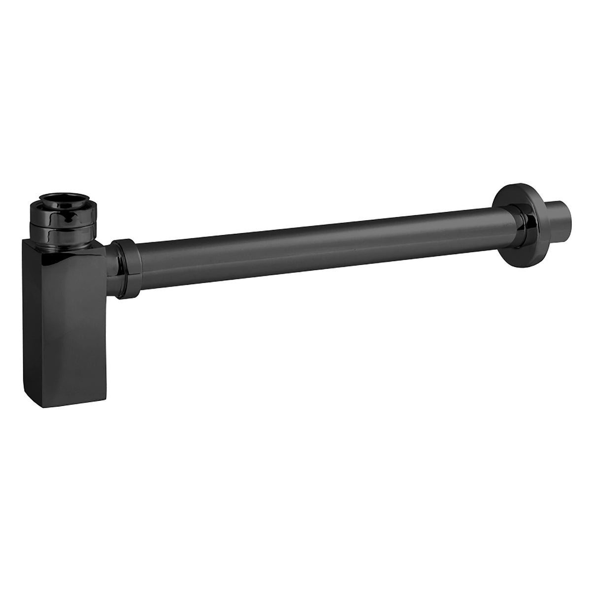 Nuie 300mm Square Bottle Trap - Extension – Chrome, Black or Brushed Brass, photo 2
