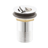 Nuie Flip Basin Waste – 83mm High – Chrome