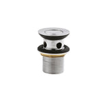 Nuie Flip Basin Waste – 62mm High – Chrome