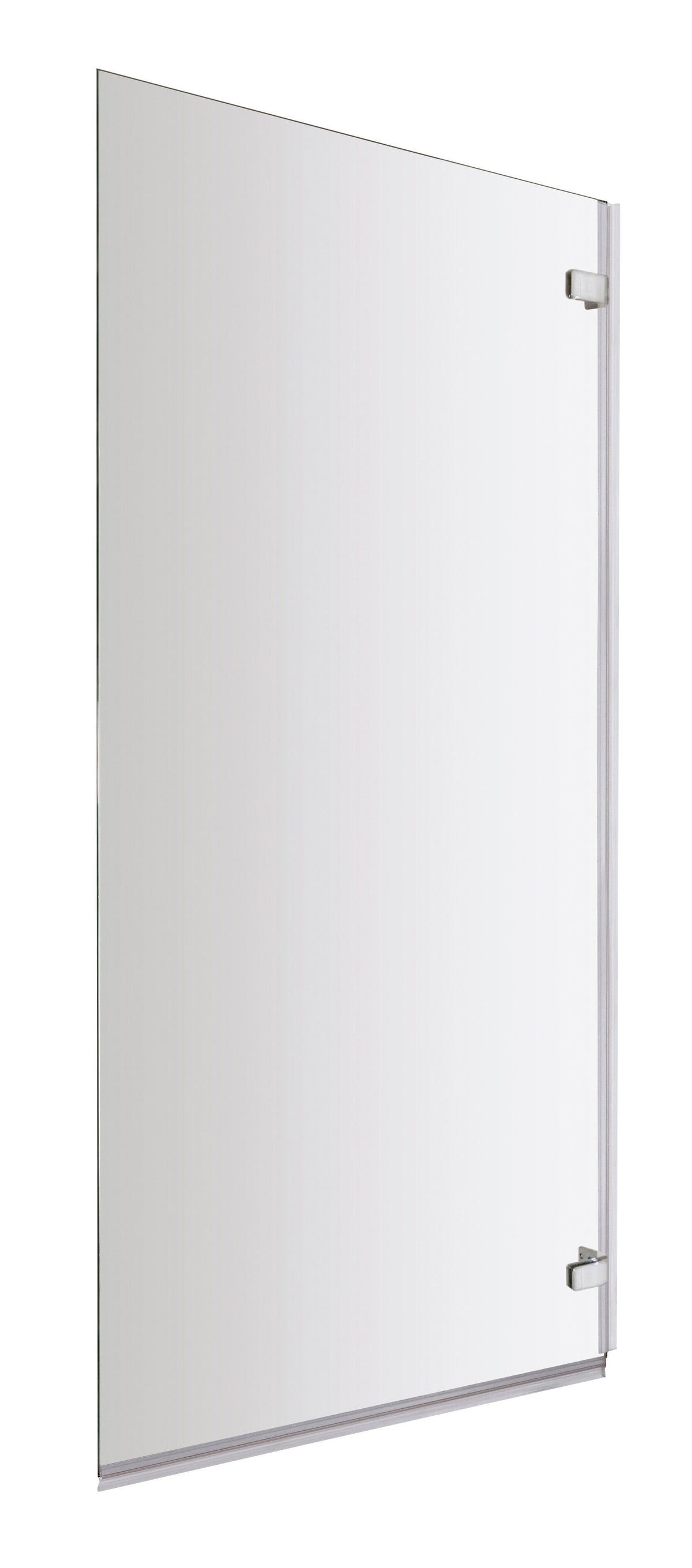 Nuie 800mm Bath Screen – 1410mm High – Chrome, photo 2