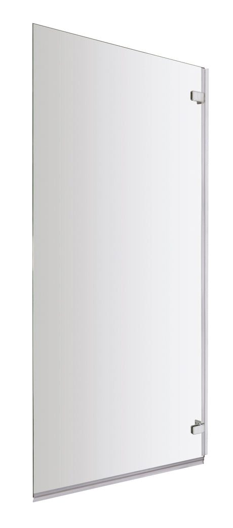 Nuie 800mm Bath Screen – 1410mm High – Chrome, photo 2