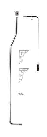 Old London / High Level Flush Pipe Pack – Chrome