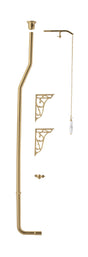 Hudson Reed High Level Flush Pipe Pack – Brushed Brass