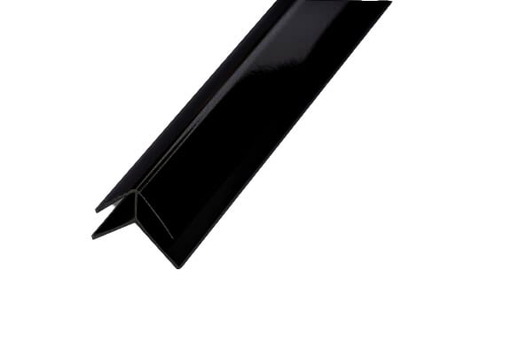 Kartell K-VIT 10mm wall panel trim in black – External Corner