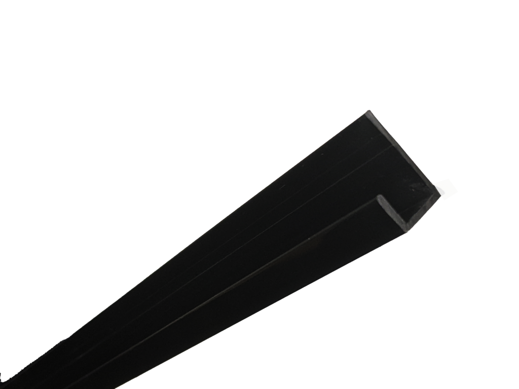 Kartell K-VIT 10mm wall panel trim in black – End Cap
