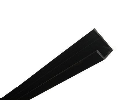 Kartell K-VIT 10mm wall panel trim in black – End Cap