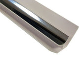 Kartell K-VIT 10mm wall panel trim in chrome – Internal Winged Corner