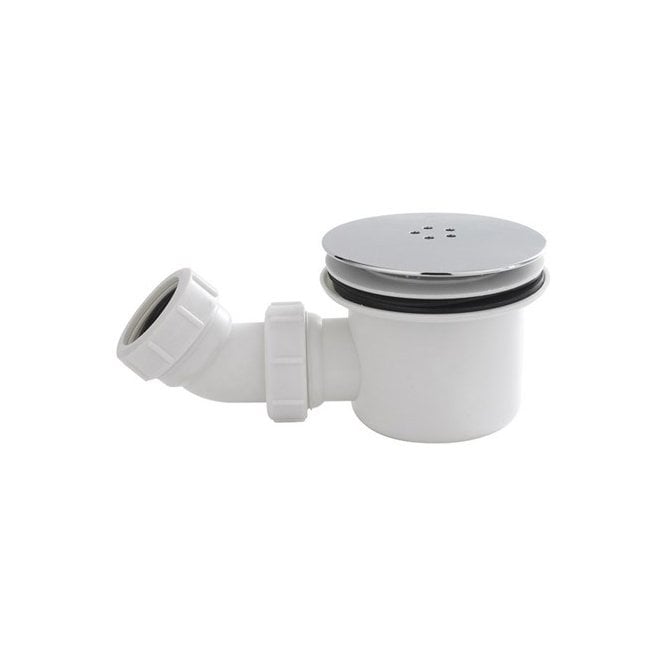 Kartell FFW90 90mm fast flow shower waste, polished chrome cover