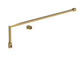 Nuie Wetroom Screen Support Arm – Chrome, Brushed Brass or Brushed Pewter, photo 3