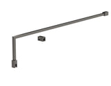 Nuie Wetroom Screen Support Arm – Chrome, Brushed Brass or Brushed Pewter, photo 4
